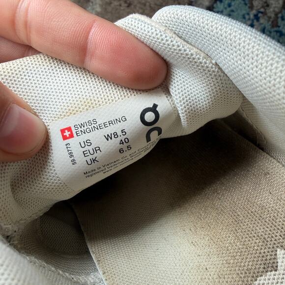 On Cloud running shoes 8.5 - Picture 7 of 7